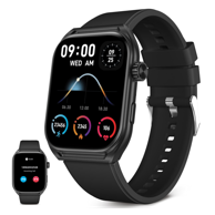 KSIX Pametni sat Urban Move 2.06" AMOLED, 5 dana baterije, crni